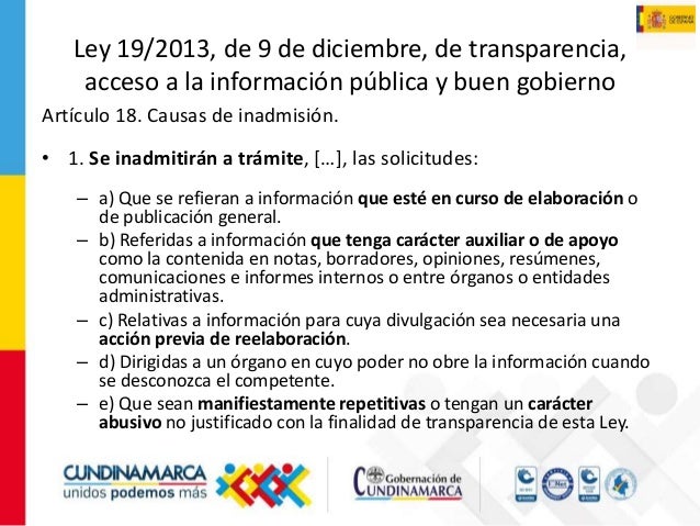Transparencia, Acceso a la Información Pública y Buen Gobierno (Derecho - Práctica Jurídica)